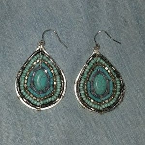 NWOT turquoise earrings